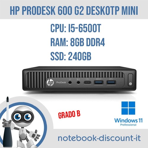 Prodesk 600 desktop mini - hp,