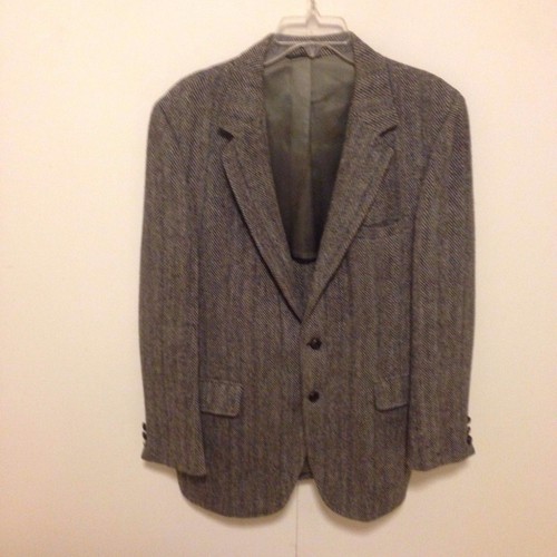 Harris tweed giacca sport - tweed,