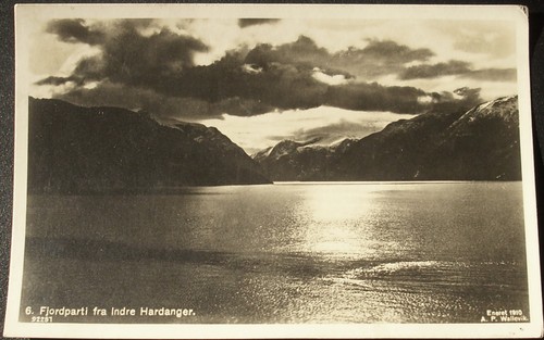 Hardanger 1938 fjordparti - 1938,