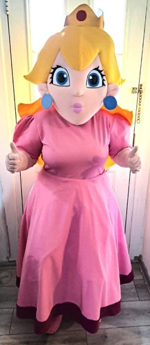 Costume mascotte principessa