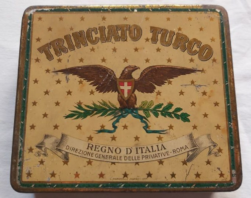 Tobacciana scatola latta - scatola,