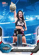 2026 Topps Now WWE #27 AJ Lee