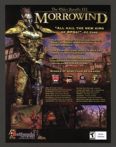 The elder scrolls iii - scrolls,