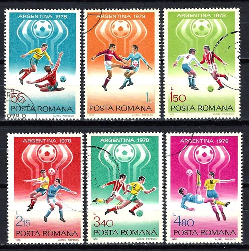 Calcio romania 1978 yvert - romania, (80)
