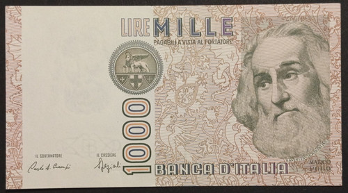 Coppia consecutiva 1000 lire - coppia,