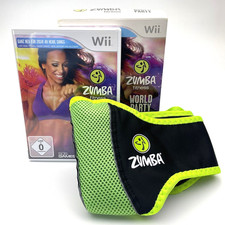 Nintendo Wii Zumba Fitness World Party | Gioco + Cintura Zumba | Set Confezione Originale