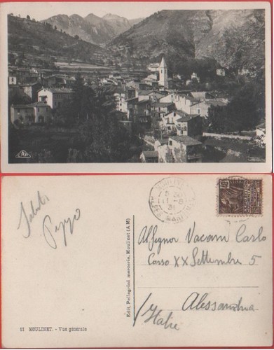Cartolina moulinet vue - cartolina,
