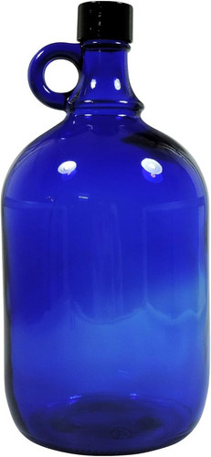 Bottiglia vetro blu 2 - di,