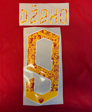 KIT DZEKO 9 FUMETTI X MAGLIA CALCIO ROMA NUOVO