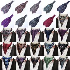 Cravatta cravatta uomo jacquard paisley sciarpe cravatta ascot uomo nuova classica