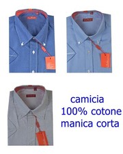 Camicia da uomo a mezza manica