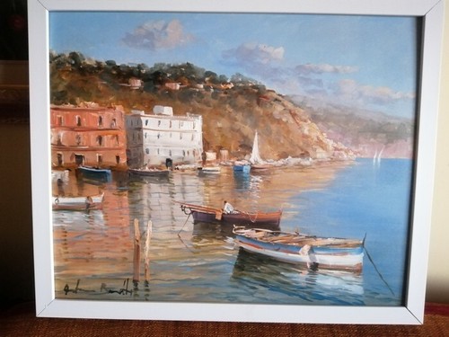 Olio tavola dell artista - su,