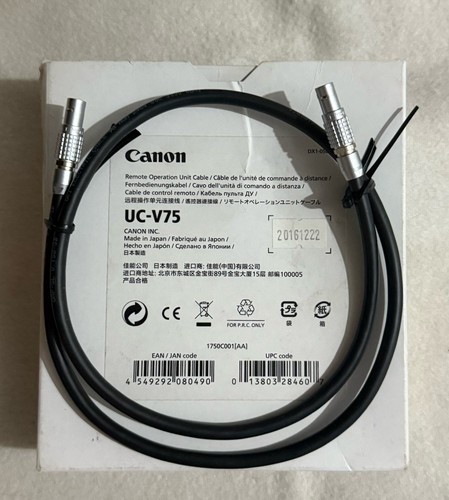 Cavo canon remote cable v75 - canon,
