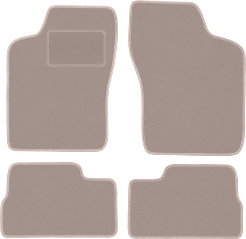 Tappetini velluto beige - tappetini,