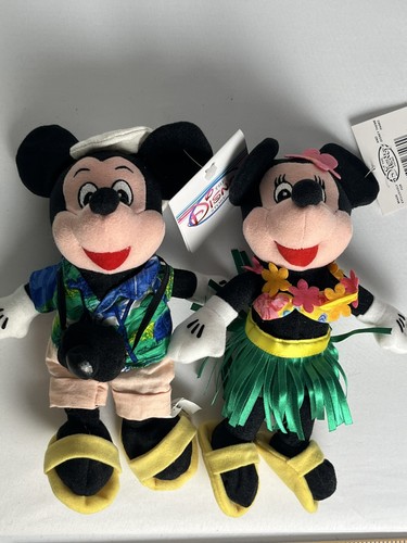 Peluche hula bean - bag, topolino