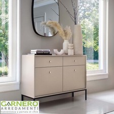 Madia moderna 2 ante 4 ripiani