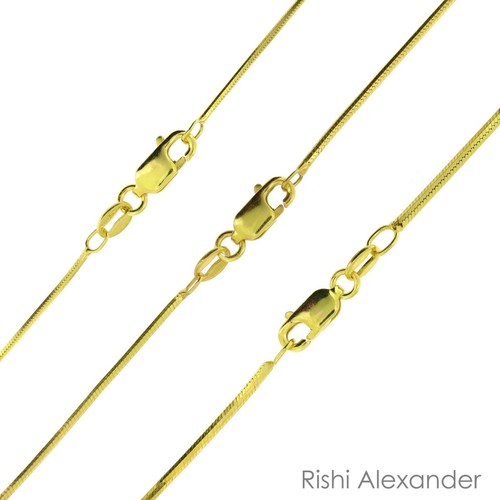 Collana catena serpente - , taglio