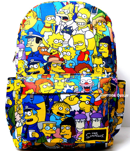 The simpson school - simpson, backpack