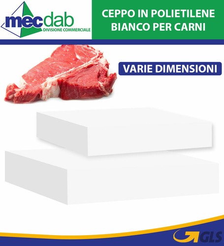 Ceppo polietilene bianco - in,