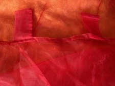 Coppia di Tende Tendina Rosso