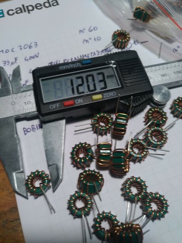 Induttore toroide 200uh - induttore,