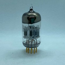 E88CC BRIMAR SUPPORTO ARGENTO STRANIERO GETTER NOS VALVOLA TUBO