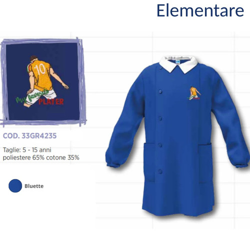 Siggi grembiule bambino scuola - grembiule,