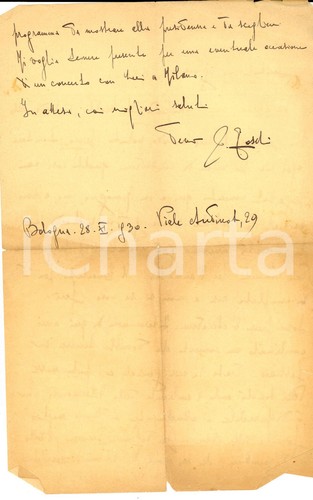 1930 bologna musicista - 1930,