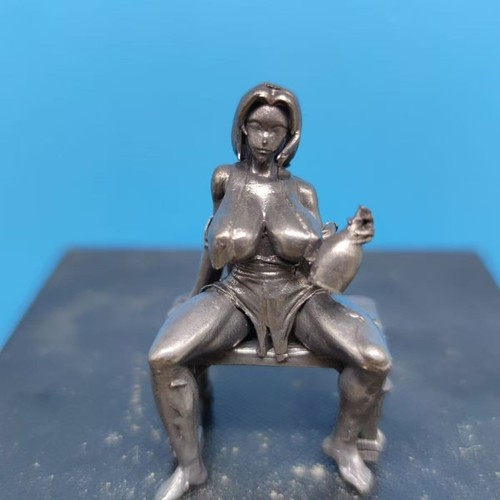 Statua donna seduta bronzo - donna,