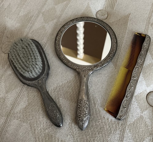Set vanità vintage - , placcato