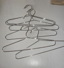 N 6 PEZZI DI GRUCCE PORTA ABITI IN ACCIAIO DESIGN APPENDIABITI