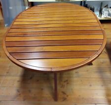 Tavolo in legno di Iroko