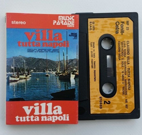 Musicassetta claudio villa - musicassetta,
