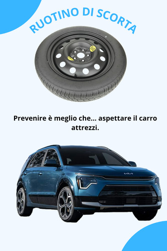 Ruotino scorta per kia - ruotino, 16"