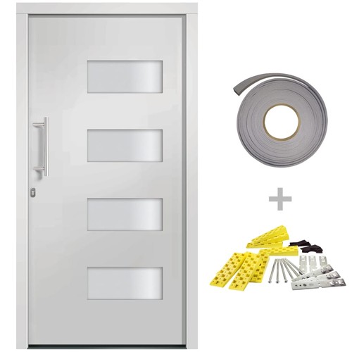 Porta ingresso alluminio - porta, e