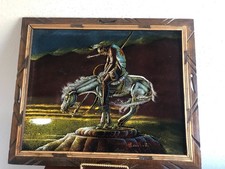 Quadro vintage in velluto