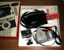 MACCHINA FOTOGRAFICA AGFA ISO-RAPID I con scatola ed accessori - Vintage anni 60