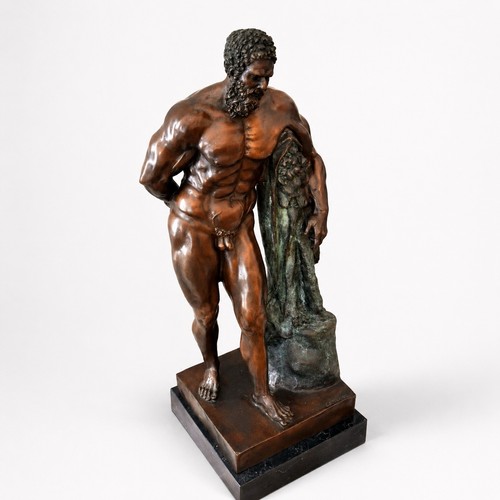 Scultura bronzo ercole - in,