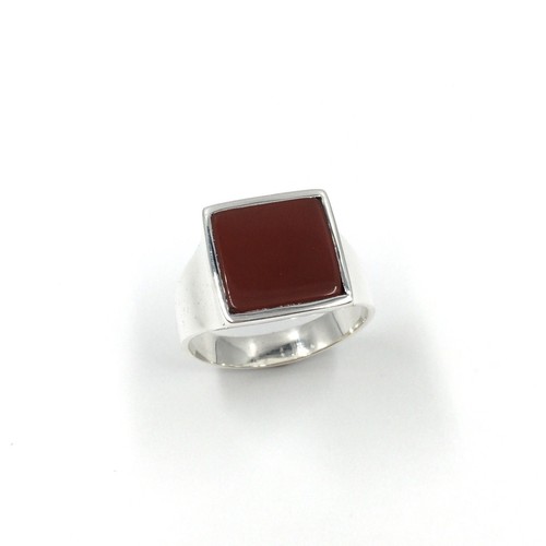 Anello argento 925 corniola - in,