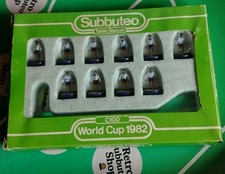 Squadra Subbuteo C100 LW anni 80 ref 67 Mondiali Argentina 1982. Calcio balilla retrò 