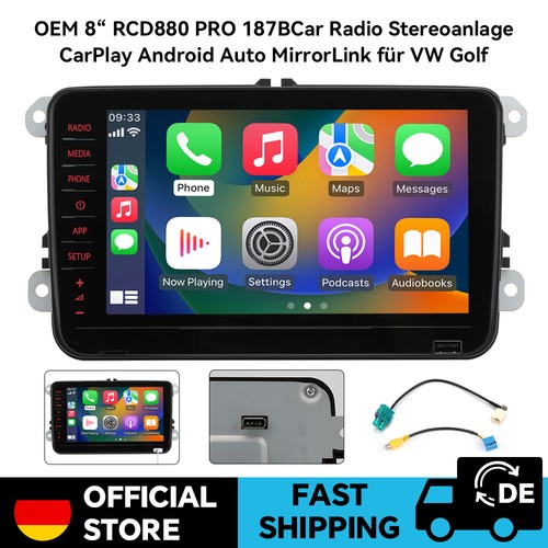 Autoradio rcd880 pro - autoradio, 8"