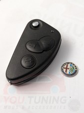 IL PIU' VENDUTO Guscio Chiave Alfa Romeo GT 146 156 166 Brera +Logo3D