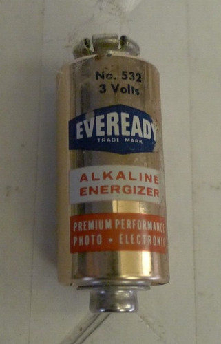 Eveready vintage batteria - eveready,