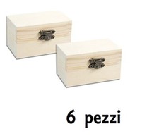 Set 6 Scatoline In Legno