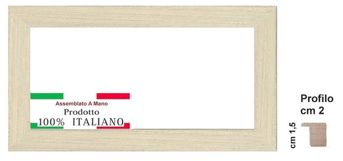 Cornice legno avorio per - legno,