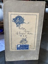 [rarità] Cartone Perforato x PIANO MELODICO Graziani Walter 'Ciao' ca 1890 RACCA