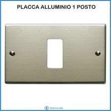 Placca posto alluminio - 1,