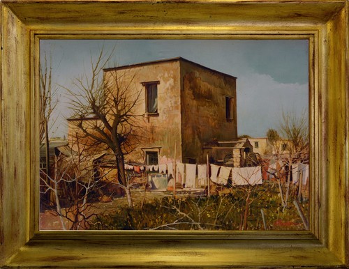 Armando romano paesaggio - romano,,