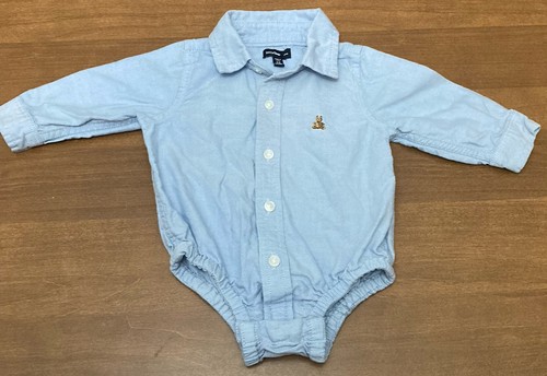 Body oxford blu morbido - body,