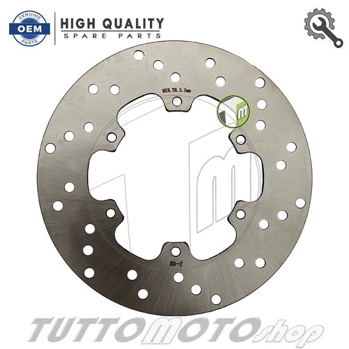 Disco freno anteriore piaggio - freno,